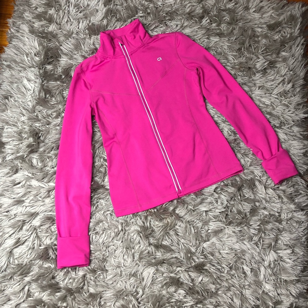 Gapfit Pink Windbreaker Jacket Girl’s Size L